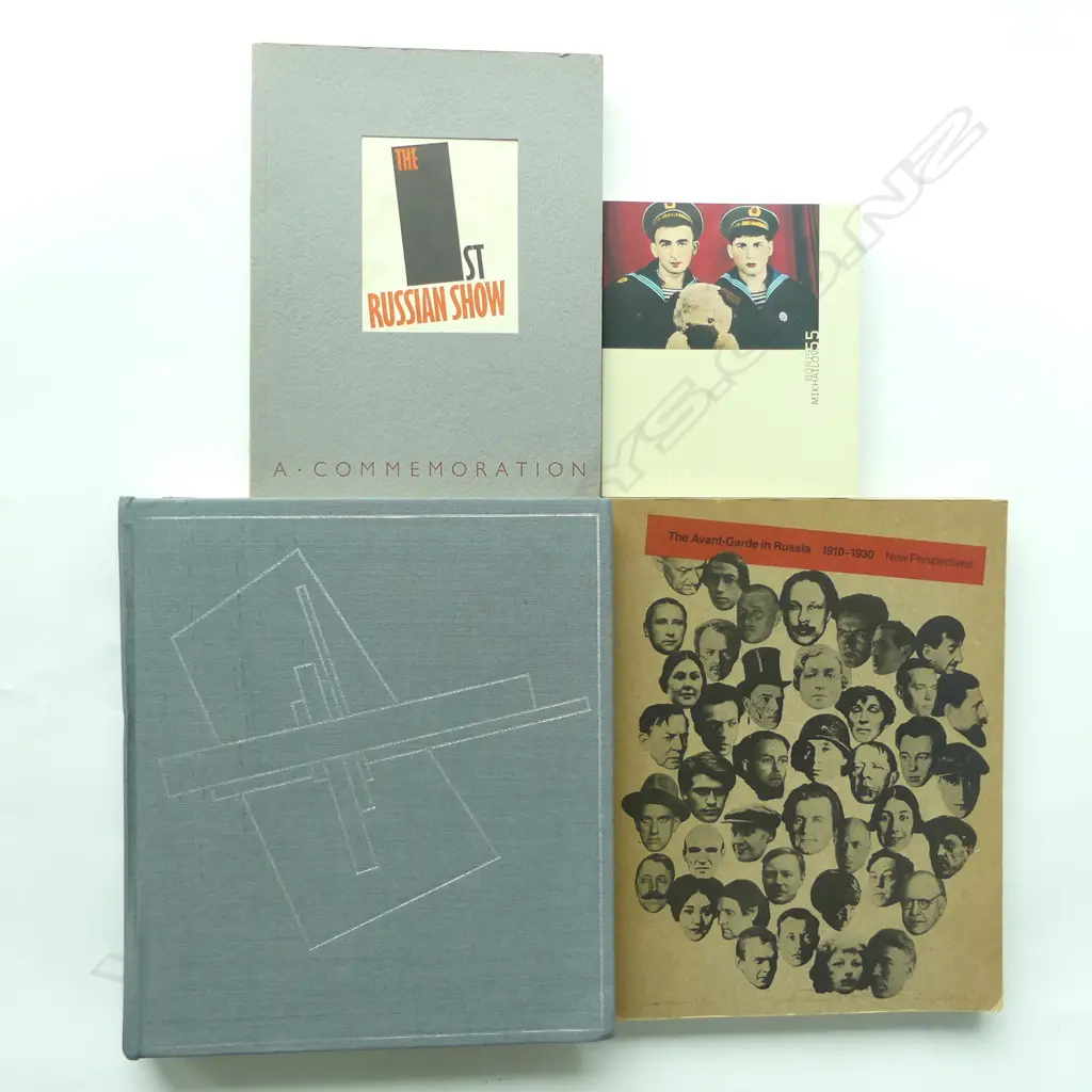 FOUR PUBLICATIONS: RUSSIAN AVANT-GARDE PHOTOGRAPHY & ART Image 1++